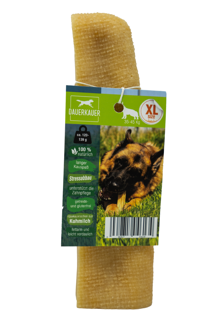 DAUERKAUER Hunde-Käsekauknochen